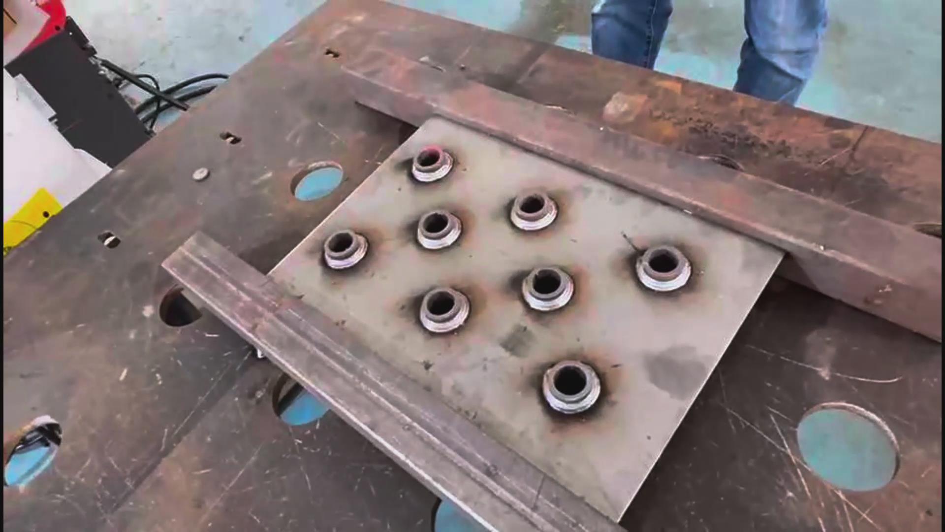 創(chuàng)想智控焊縫激光跟蹤系統(tǒng)在管板免示教焊接的應用